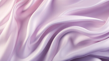 Naklejka premium Abstract white and purple textile transparent fabric. Soft light background for beauty products or other.