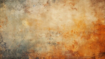 Produce an aged and worn grunge abstract background with subtle cracks and stains.