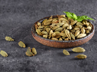 spices fragrant cardamom for seasoning food