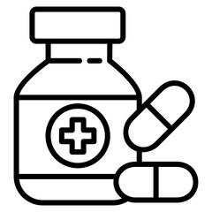 Obraz premium Medicine Icon