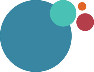 Easter eggs on a white background, colored confetti