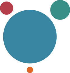 Easter eggs on a white background, colored confetti