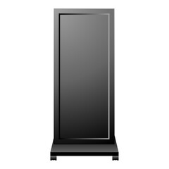 シンプルなイラスト_デジタルサイネージ,モニタ,大型モニタ,大型ディスプレイ,ディスプレイスタンド,縦型