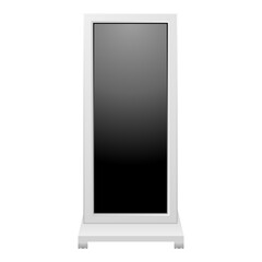 シンプルなイラスト_デジタルサイネージ,モニタ,大型モニタ,大型ディスプレイ,ディスプレイスタンド,縦型