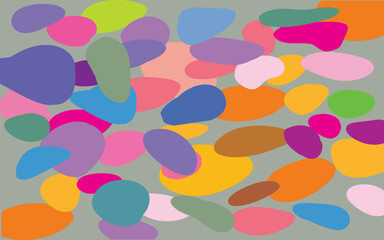 Abstract background of dot, curve colorfu l Vector pattern ready to use for cloth, textile, wrap and other.