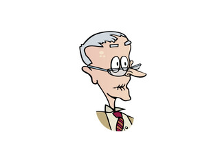 Funny vector faces, 
