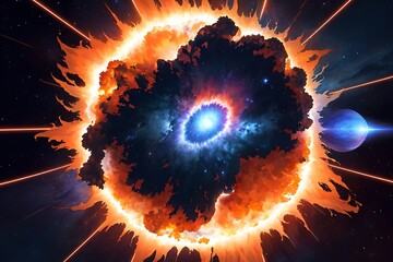 Peer into the cosmos with 'Supernova Spectacular,' a blend of science and art capturing celestial explosions