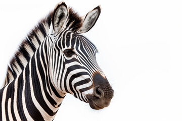 Fototapeta na wymiar Portrait of zebra 
