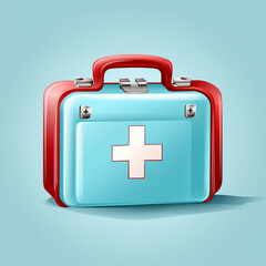 First aid kit icon, Generative AI