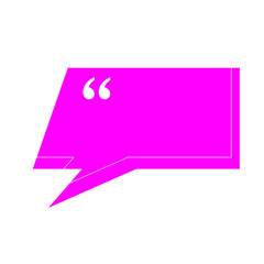 quote bubble icon