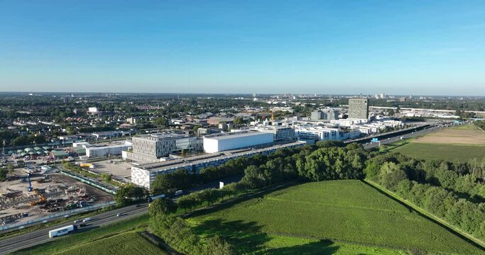 6th of September, 2023, Veldhoven, The Netherlands. ASML is a Dutch high tech company . The company is a supplier of machines for the semiconductor industry , in particular steppers and scanners