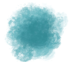 blue watercolor paint stroke background vector illustration