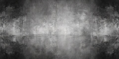 Obraz premium Weathered elegance. Vintage grunge wall background. Time worn textures. Abstract walls design. Gritty beauty. Artwork with gray tones