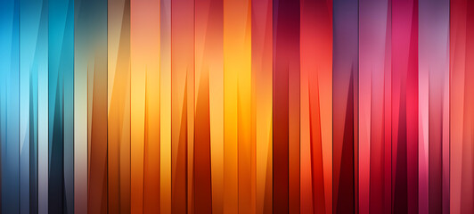 Colorfull cubes as abstract 3d geometry background illustration. Generative ai