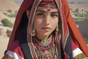 portrai peopel amazigh morocco