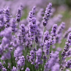 Obraz premium Lavender with such a pretty color,Generative AI