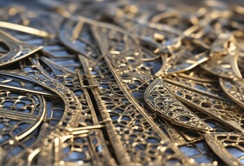 close - up of metal ornament close - up of metal ornament metal pattern, metal ornament