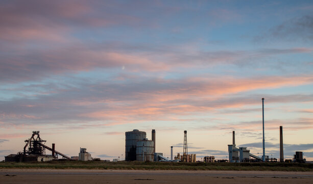 Industry at Redcar, British Steel