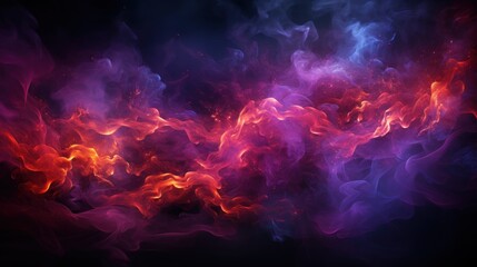 Smoke with particles Texture Background Wallpaper - obrazy, fototapety, plakaty