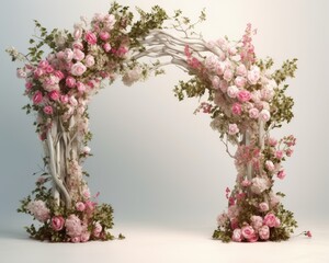 Spring Garden Style with Flower Arch
