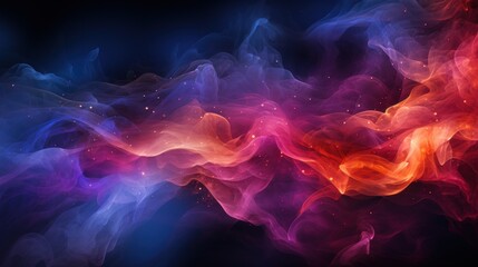 Smoke with particles Texture Background Wallpaper