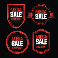 Mega sale red label set