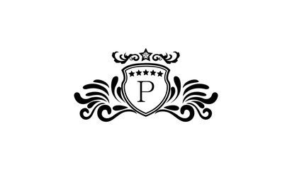 Luxury Retro Elegant Logo P