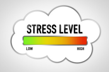 Stress Level - progress bar