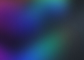 abstract green purple blue black , gradient blur with grain noise effect background trendy vintage brochure banner social or product media design © Naise Nexture
