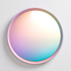 abstract glossy button