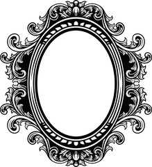 Vintage Mirror Frame