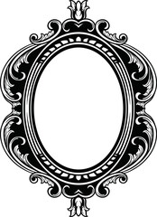 Vintage Mirror Frame
