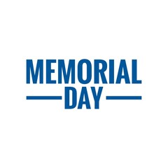 ''Memorial Day'' Quote Illustration