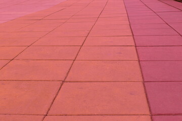 red and yellow brick