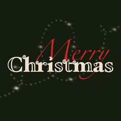 Merry Christmas scripture on the dark back layer