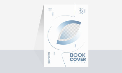 Corporate Book Cover Design Template in A4 size