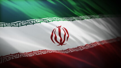 3d rendering illustration of Iran flag - 662346933