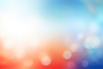 Beautiful Bright Abstract Background With Soft Bokeh Lights. Ai Generated
