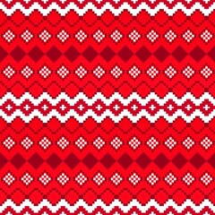 seamless knitted pattern