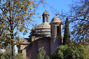 C&uacute;pula de un edificio de la Ciudadella 
