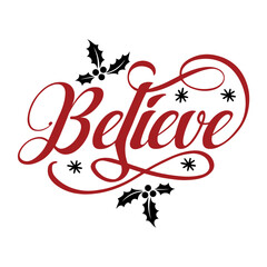 Believe Svg