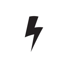 Energy icon. Lightning flat sign design. Energy symbol vector pictogram. Thunder sign. Flash sign. UX UI icon