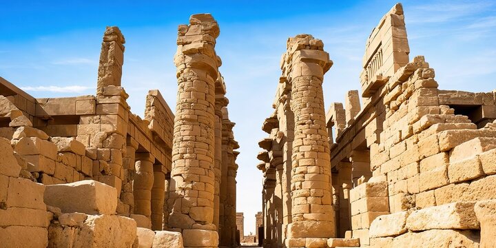 Karnak Temple in Luxor Thebes Egypt