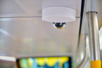 The bus is equipped with a CCTV camera to ensure the safety and protection of the passengers during...