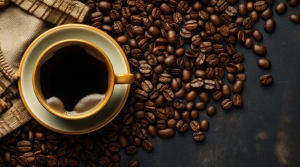 hot coffee latte foam roasted