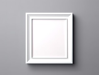 Blank photo frame frames can be used as your mockup. generative AI