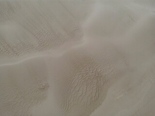 Close up of the sand dunes at the landscape protection area 