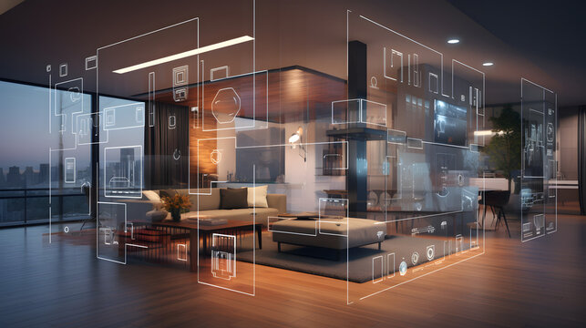 O&aacute;sis Futurista: Majestade da Casa Inteligente com IA, AI Generative