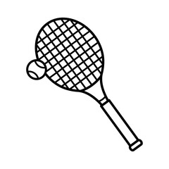 tennis icon. tennis racket icon
