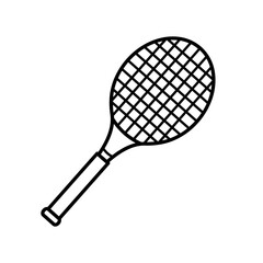 tennis icon. tennis racket icon